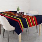 Personalised Adelaide Crows City Of Football Team Tablecloth Adelaide City Skyline Illustration Sport Fan
