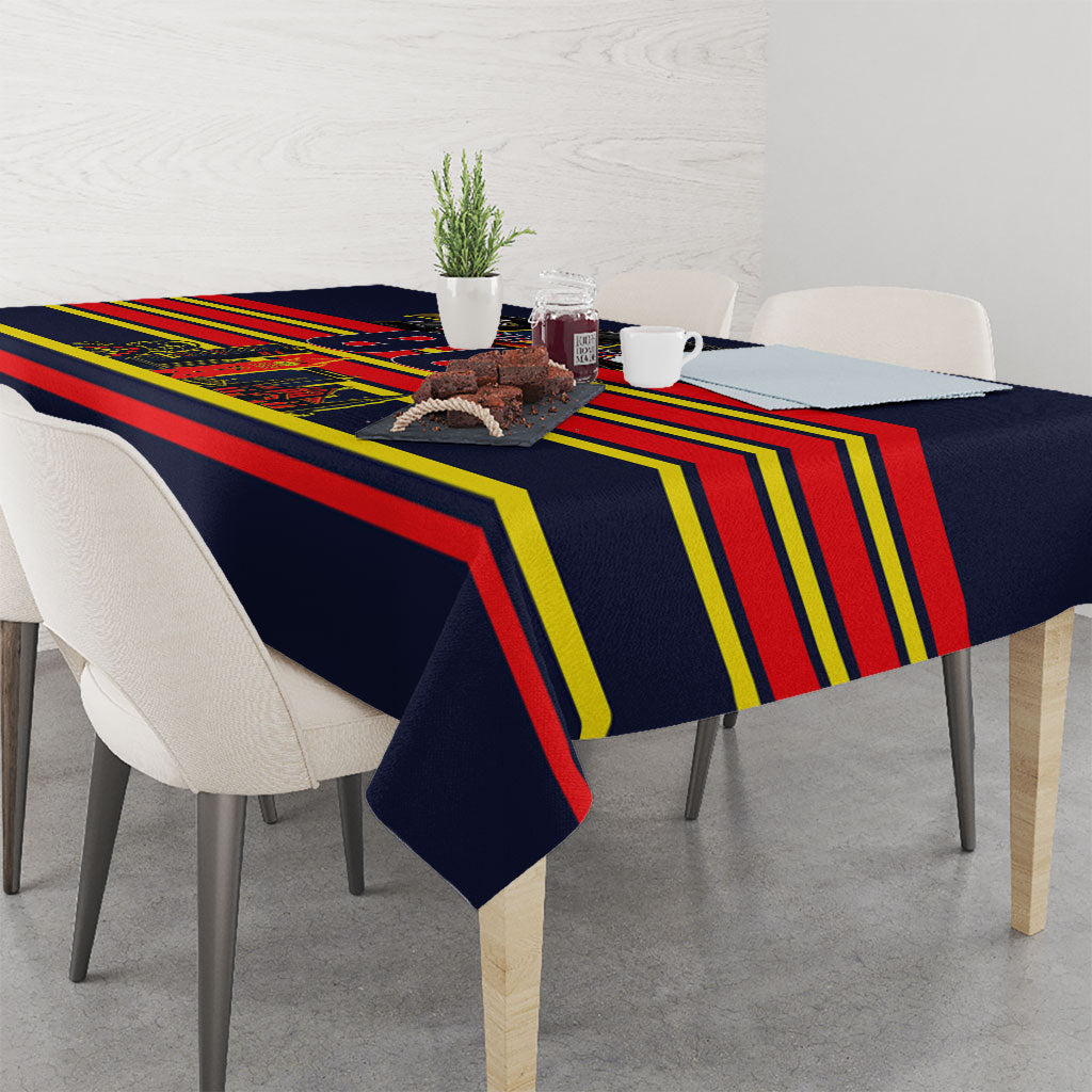 Personalised Adelaide Crows City Of Football Team Tablecloth Adelaide City Skyline Illustration Sport Fan