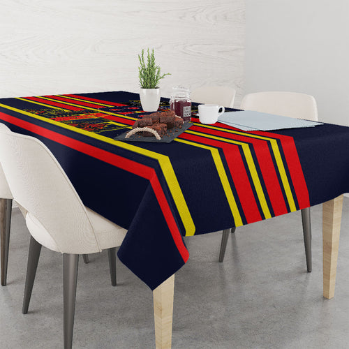 Personalised Adelaide Crows City Of Football Team Tablecloth Adelaide City Skyline Illustration Sport Fan