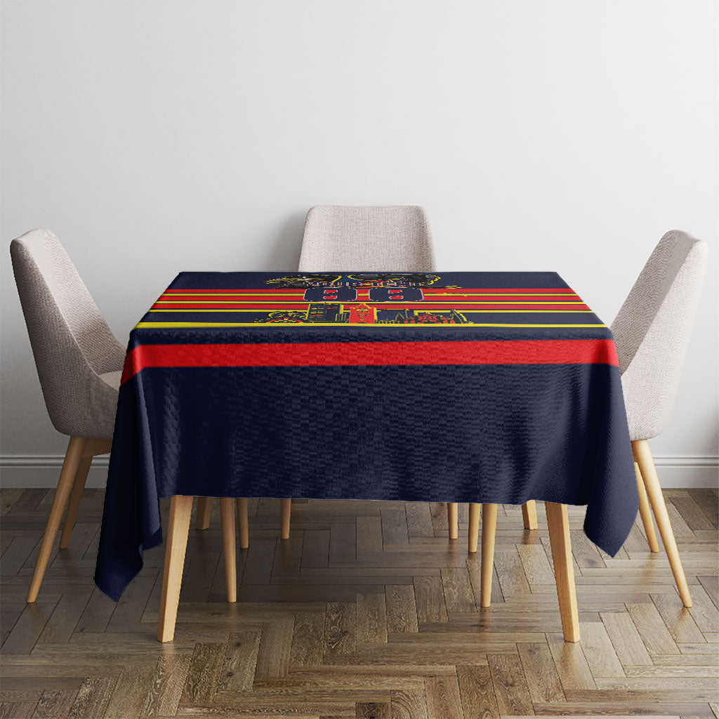 Personalised Adelaide Crows City Of Football Team Tablecloth Adelaide City Skyline Illustration Sport Fan