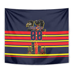 Personalised Adelaide Crows City Of Football Team Tapestry Adelaide City Skyline Illustration Sport Fan