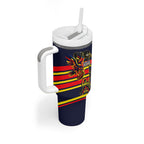 Personalised Adelaide Crows City Of Football Team Tumbler With Handle Adelaide City Skyline Illustration Sport Fan