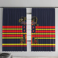 Personalised Adelaide Crows City Of Football Team Window Curtain Adelaide City Skyline Illustration Sport Fan