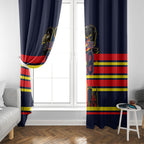 Personalised Adelaide Crows City Of Football Team Window Curtain Adelaide City Skyline Illustration Sport Fan