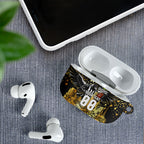 Personalised Collingwood Magpies City Of Football Team AirPods Case Melbourne City Skyline Illustration Sport Fan