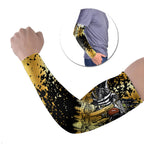 Personalised Collingwood Magpies City Of Football Team Arm Sleeves Melbourne City Skyline Illustration Sport Fan