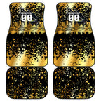 Personalised Collingwood Magpies City Of Football Team Car Mats Melbourne City Skyline Illustration Sport Fan