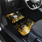 Personalised Collingwood Magpies City Of Football Team Car Mats Melbourne City Skyline Illustration Sport Fan