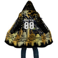 Personalised Collingwood Magpies City Of Football Team Cloak Melbourne City Skyline Illustration Sport Fan