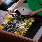 Personalised Collingwood Magpies City Of Football Team Puzzle Melbourne City Skyline Illustration Sport Fan