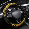 Collingwood Magpies City Of Football Team Steering Wheel Cover Melbourne City Skyline Illustration Sport Fan