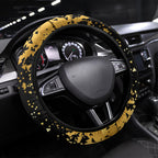 Collingwood Magpies City Of Football Team Steering Wheel Cover Melbourne City Skyline Illustration Sport Fan