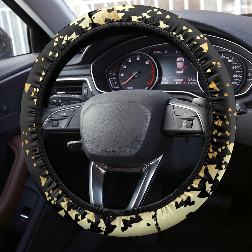 Collingwood Magpies City Of Football Team Steering Wheel Cover Melbourne City Skyline Illustration Sport Fan