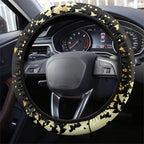 Collingwood Magpies City Of Football Team Steering Wheel Cover Melbourne City Skyline Illustration Sport Fan
