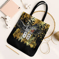 Personalised Collingwood Magpies City Of Football Team Tote Bag Melbourne City Skyline Illustration Sport Fan