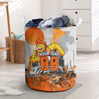 Personalised Greater Western Sydney Giants City Of Football Team Laundry Basket Sydney City Skyline Illustration Sport Fan