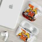 Personalised Greater Western Sydney Giants City Of Football Team AirPods Case Sydney City Skyline Illustration Sport Fan