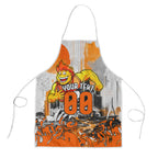 Personalised Greater Western Sydney Giants City Of Football Team Apron Sydney City Skyline Illustration Sport Fan