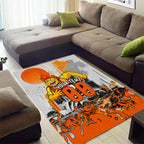 Personalised Greater Western Sydney Giants City Of Football Team Area Rug Sydney City Skyline Illustration Sport Fan