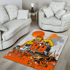 Personalised Greater Western Sydney Giants City Of Football Team Area Rug Sydney City Skyline Illustration Sport Fan