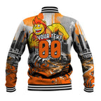 Personalised Greater Western Sydney Giants City Of Football Team Baseball Jacket Sydney City Skyline Illustration Sport Fan