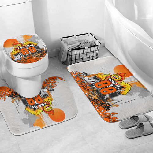 Personalised Greater Western Sydney Giants City Of Football Team Bathroom Set Sydney City Skyline Illustration Sport Fan