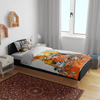 Personalised Greater Western Sydney Giants City Of Football Team Bedding Set Sydney City Skyline Illustration Sport Fan