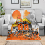 Personalised Greater Western Sydney Giants City Of Football Team Blanket Sydney City Skyline Illustration Sport Fan
