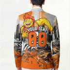 Personalised Greater Western Sydney Giants City Of Football Team Blazer Sydney City Skyline Illustration Sport Fan
