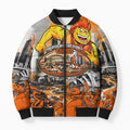 Personalised Greater Western Sydney Giants City Of Football Team Bomber Puffer Jacket Sydney City Skyline Illustration Sport Fan