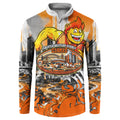 Personalised Greater Western Sydney Giants City Of Football Team Button Sweatshirt Sydney City Skyline Illustration Sport Fan