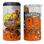 Personalised Greater Western Sydney Giants City Of Football Team 4 in 1 Can Cooler Tumbler Sydney City Skyline Illustration Sport Fan