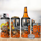 Personalised Greater Western Sydney Giants City Of Football Team 4 in 1 Can Cooler Tumbler Sydney City Skyline Illustration Sport Fan