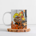 Personalised Greater Western Sydney Giants City Of Football Team Ceramic Mug Sydney City Skyline Illustration Sport Fan