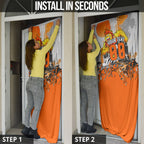 Personalised Greater Western Sydney Giants City Of Football Team Door Cover Sydney City Skyline Illustration Sport Fan