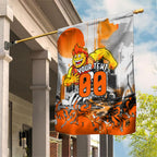 Personalised Greater Western Sydney Giants City Of Football Team Garden Flag Sydney City Skyline Illustration Sport Fan
