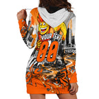 Personalised Greater Western Sydney Giants City Of Football Team Hoodie Dress Sydney City Skyline Illustration Sport Fan