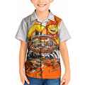 Personalised Greater Western Sydney Giants City Of Football Team Kid Hawaiian Shirt Sydney City Skyline Illustration Sport Fan