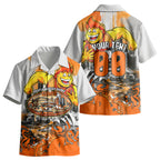 Personalised Greater Western Sydney Giants City Of Football Team Kid Hawaiian Shirt Sydney City Skyline Illustration Sport Fan