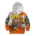 Personalised Greater Western Sydney Giants City Of Football Team Kid Hoodie Sydney City Skyline Illustration Sport Fan