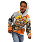 Personalised Greater Western Sydney Giants City Of Football Team Kid Hoodie Sydney City Skyline Illustration Sport Fan