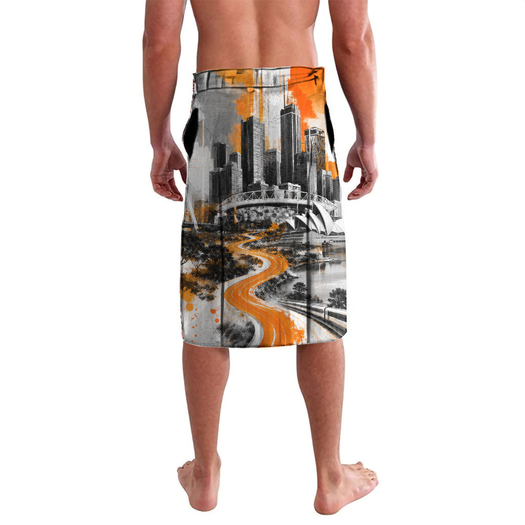 Personalised Greater Western Sydney Giants City Of Football Team Lavalava Sydney City Skyline Illustration Sport Fan