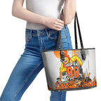 Personalised Greater Western Sydney Giants City Of Football Team Leather Tote Bag Sydney City Skyline Illustration Sport Fan