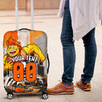 Personalised Greater Western Sydney Giants City Of Football Team Luggage Cover Sydney City Skyline Illustration Sport Fan