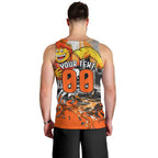 Personalised Greater Western Sydney Giants City Of Football Team Men Tank Top Sydney City Skyline Illustration Sport Fan