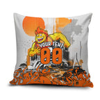 Personalised Greater Western Sydney Giants City Of Football Team Pillow Cover Sydney City Skyline Illustration Sport Fan