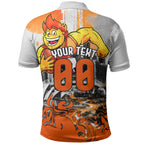 Personalised Greater Western Sydney Giants City Of Football Team Polo Shirt Sydney City Skyline Illustration Sport Fan