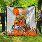 Personalised Greater Western Sydney Giants City Of Football Team Quilt Sydney City Skyline Illustration Sport Fan