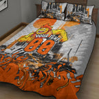 Personalised Greater Western Sydney Giants City Of Football Team Quilt Bed Set Sydney City Skyline Illustration Sport Fan