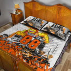 Personalised Greater Western Sydney Giants City Of Football Team Quilt Bed Set Sydney City Skyline Illustration Sport Fan